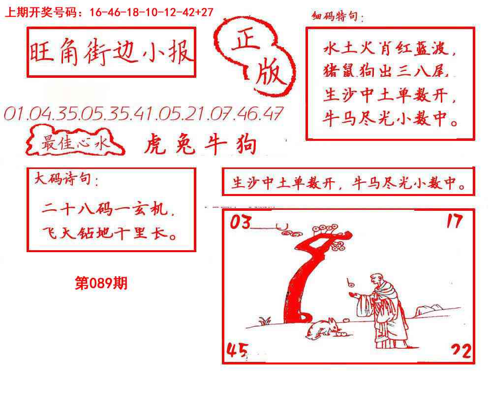 089期旺角街边小报[图]